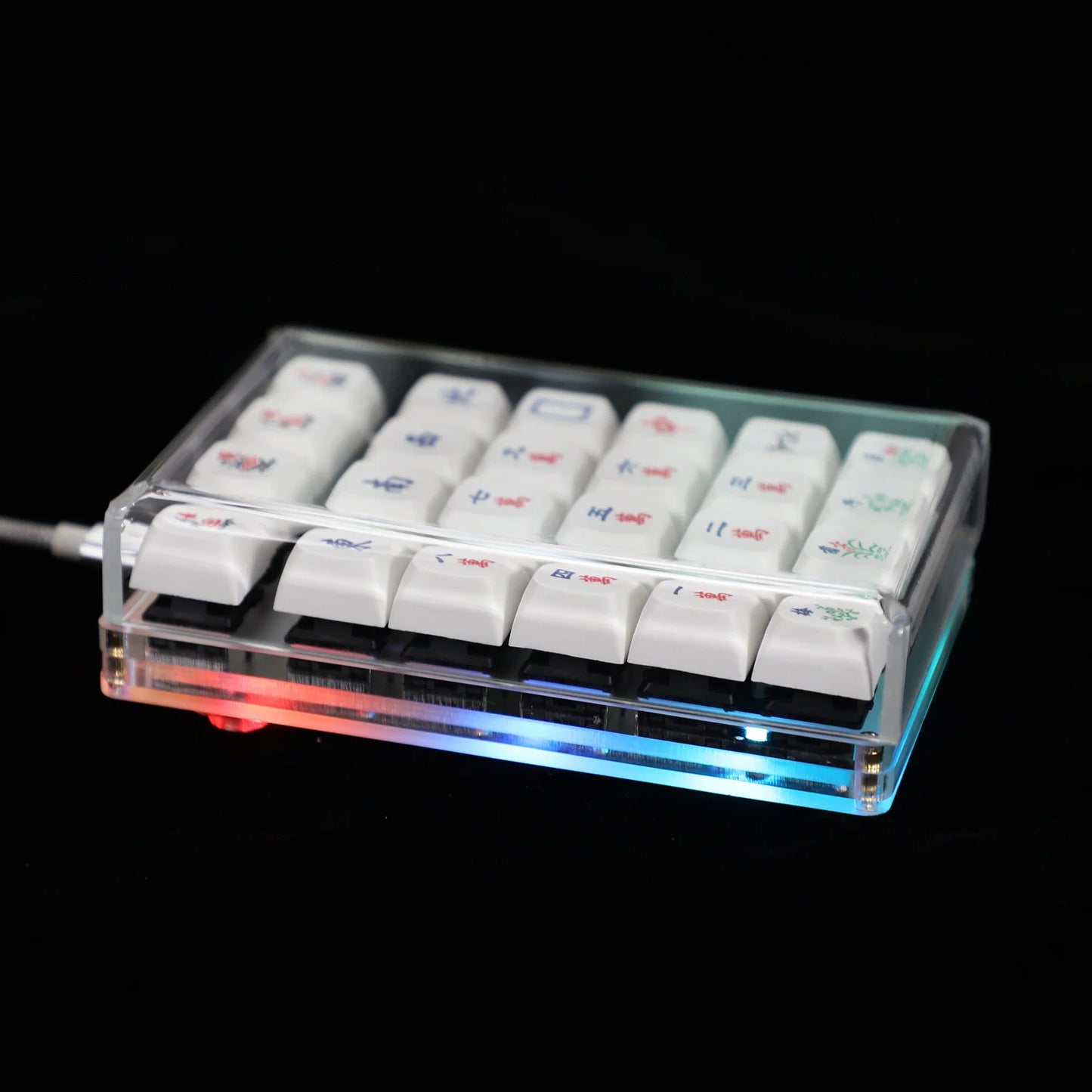 Mechanisch toetsenbord Stofkap Keycap Deksel Acryl voor Numpad YMD21