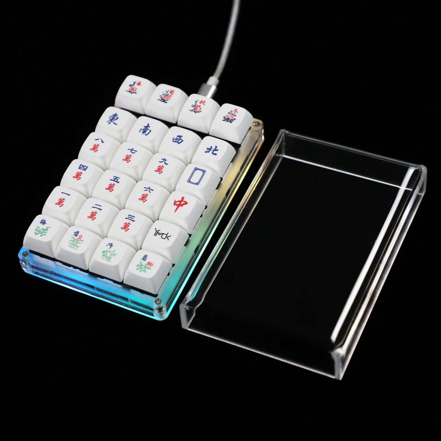 Mechanisch toetsenbord Stofkap Keycap Deksel Acryl voor Numpad YMD21