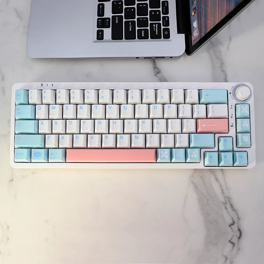 독일어 프랑스어 이탈리아어 스페인 영국 ISO GMK Noel PBT 염료 Subb keycap 체리 프로필 Keycaps QWERTZ AZERTY MX 키보드 키 캡 세트