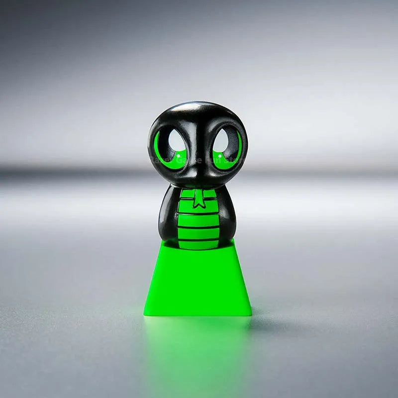 Razer Sneki Snek Keycap ABS 및 PVC로 제작된 귀여운 동반자 키보드 액세서리는 모든 Razer 기계식 및 광학 키보드에 적합합니다.