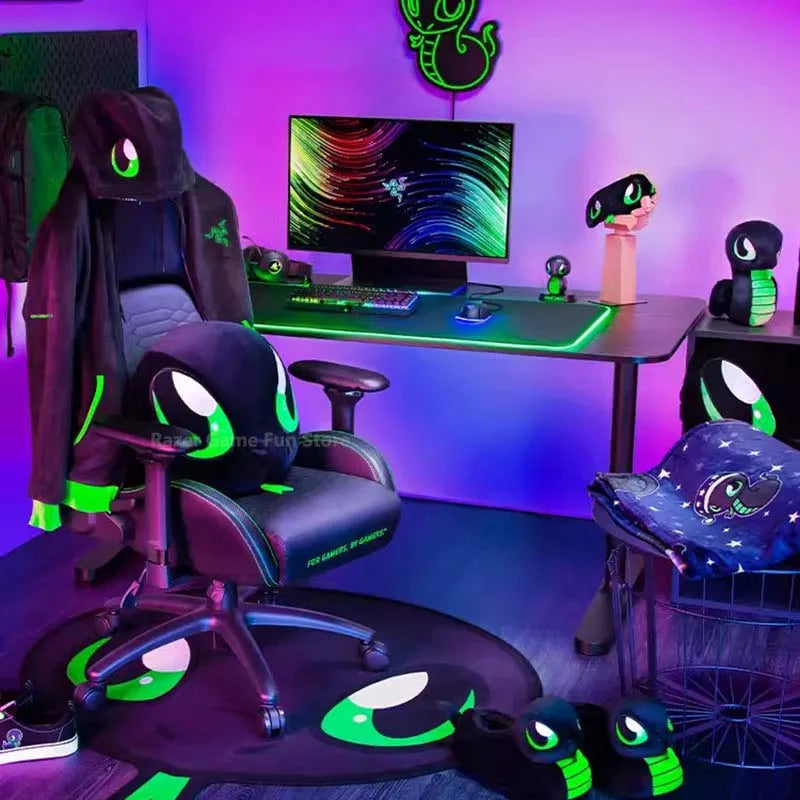 Razer Sneki Snek Keycap ABS 및 PVC로 제작된 귀여운 동반자 키보드 액세서리는 모든 Razer 기계식 및 광학 키보드에 적합합니다.