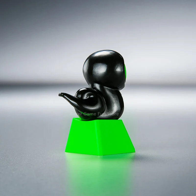 Razer Sneki Snek Keycap ABS 및 PVC로 제작된 귀여운 동반자 키보드 액세서리는 모든 Razer 기계식 및 광학 키보드에 적합합니다.