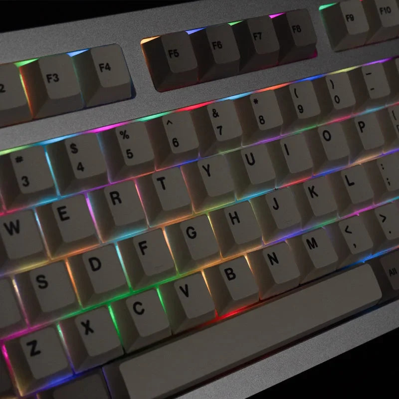 Gmk keycaps 9009 173 키 체리 프로필 ABS 키 캡 기계식 키보드 용 이중 샷 영어 성격 키 캡 64/68/75/84
